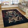 3D Ковер с изображением группы Rock Slayer в стиле хэви-метал для спальни, гостиной, дома, декора дивана, детских игр, большой напольный коврик, подарок