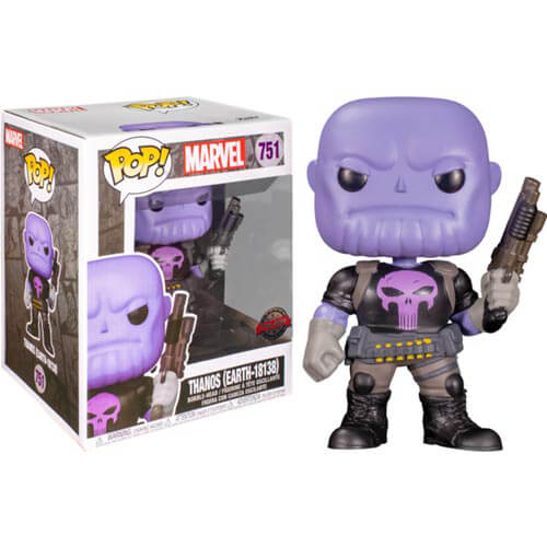 Marvel Punisher Thanos, 6-дюймовый эксклюзивный американский поп! винил