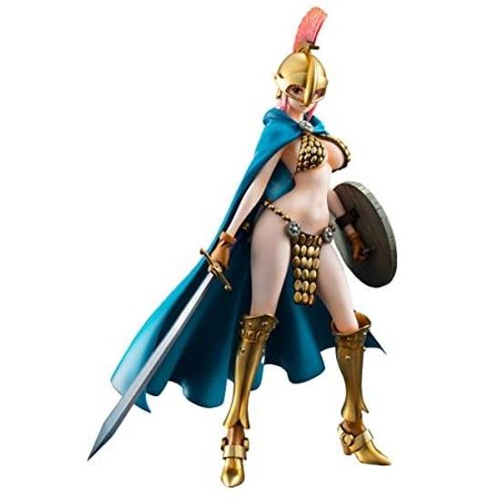 Megahouse - One Piece Снова в плавание Гладиатор Ребекка (Ограниченный выпуск) Коллекционная фигурка «Пиратский портрет»