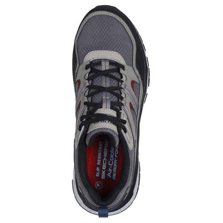 Skechers Модные Удобные Походные Ботинки с Амортизацией, Износостойкие, Дышащие, Поддерживающие, Легкие, с Отскоком, Низкие 237192-NMLT