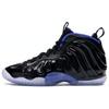 Кроссовки Foamposite One Air Space Jam Mid top Баскетбольные Черно-синие Унисекс 644791-006