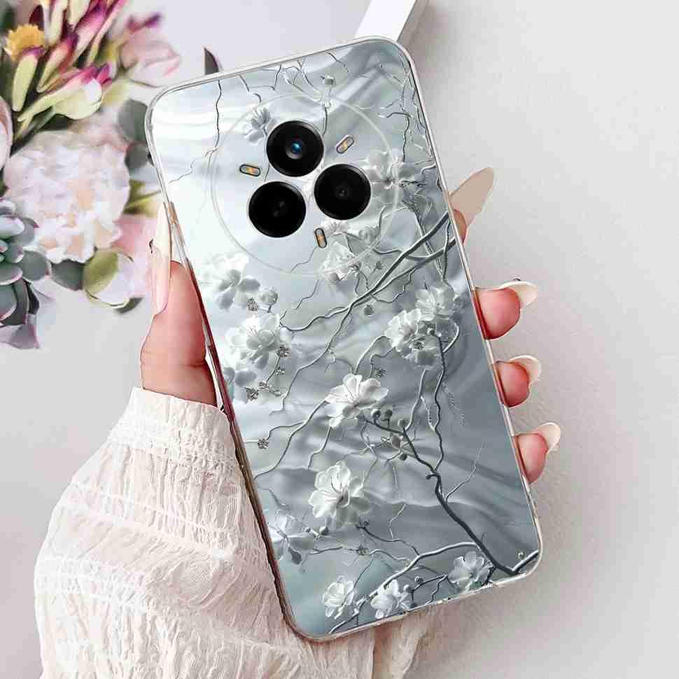 Чехол для Realme 14 Pro 5G RMX5056 Новый модный стиль Мягкий силиконовый чехол из ТПУ для Realme 14Pro+ 14Pro Plus 5G RMX5051 Защитный корпус-бампер