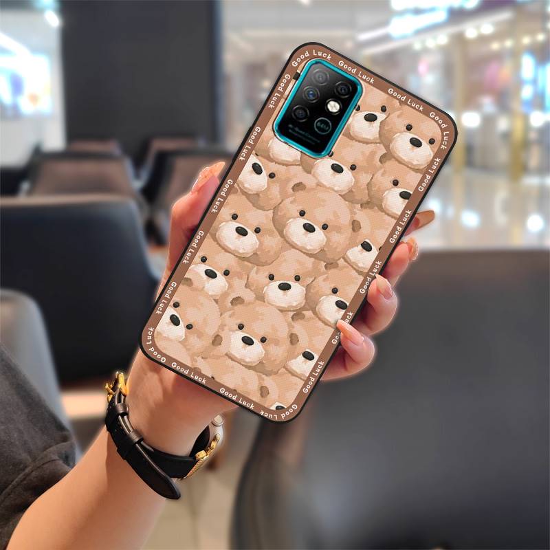 Милый пылезащитный чехол для телефона для Infinix X692/Note8, мультяшный чехол, силиконовый противоударный мягкий чехол, ударопрочный прочный ТПУ