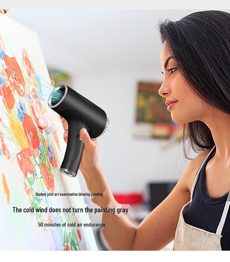 Высокоскоростной беспроводной фен с отрицательными ионами для быстрой сушки без листьев