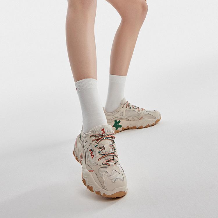 Women's Sneakers FILA Ravagement 2 Cny Shoes 'White Orange' Women's