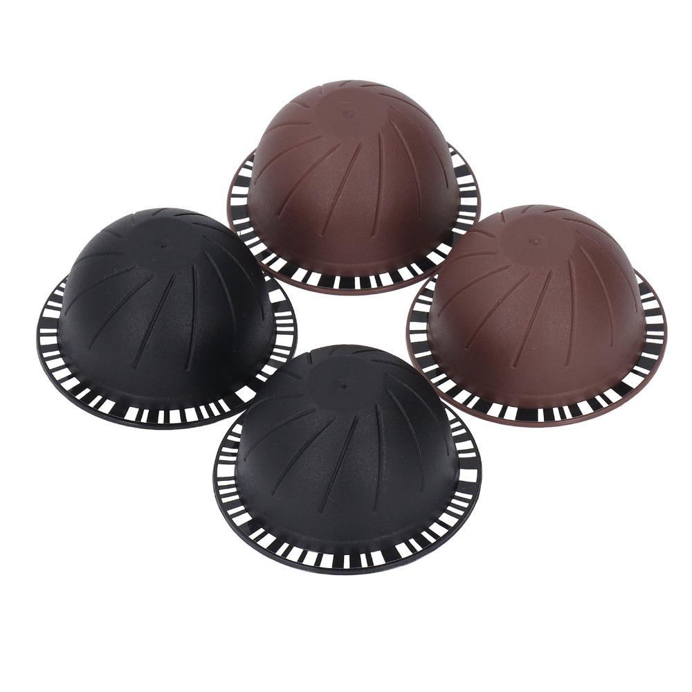 4pcs set Self Adhesive Refillable Coffee Capsule Coffee Pod Sticker Cover For Nespresso Machine
