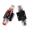 12V-48V Car Audio Circuit Breaker 20A 30A 40A 50A 60A 80A 100A 125A 150A Suitable Self-recovery Fuse Holder Modified Fuse Adapte
