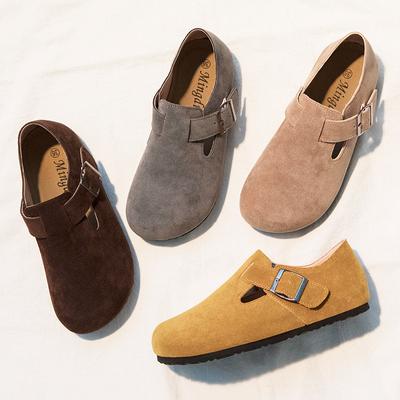 2024 Женские туфли на плоской подошве Mori Girl Style Flats Shoes Женские туфли на плоской подошве высокого качества в стиле ретро, женские туфли с пряжкой Slip On