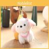 Small Dog Soft Plush Keychain Cute Cartoon Bag Accessory Children Gift Doll