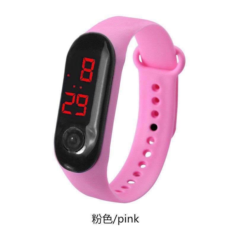 Women Sports Watch LED Screen Children Outdoor Sports Electronic Watch Men Silicone Strap Wirstwatch Student Clock Relogio