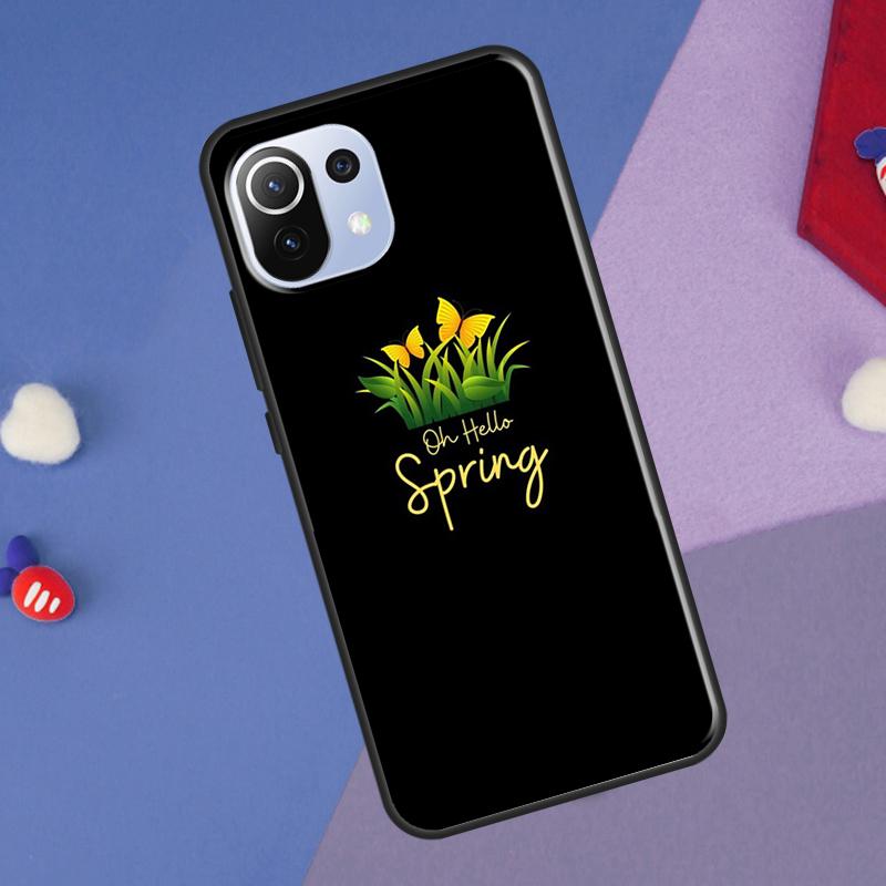 Hello Spring Flowers Cover For Xiaomi 14 Ultra 13 11T 12T 13T 14T Pro POCO X7 X6 Pro X3 X5 F3 F5 M6 F6 Pro Case
