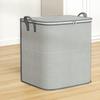 Wardrobe Storage Bag Zipper Closure with Handle Clothes Storage Basket Closet Organizer