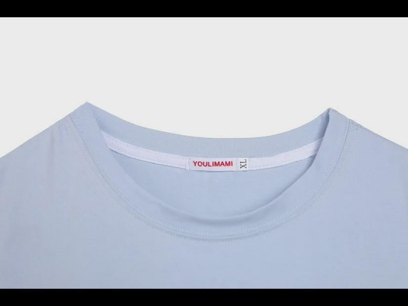 Maternity and Nursing Summer T-Shirts: Fashionable, Loose-Fit, Short-Sleeve Mid-Length Dresses with Printed Designs