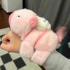 Capybara Slap Snap Wrap Wristband Bracelet Plush Fluffty Stuffed Animal Kawaii Capybara Doll Hand Ring Wristband Funny Toys
