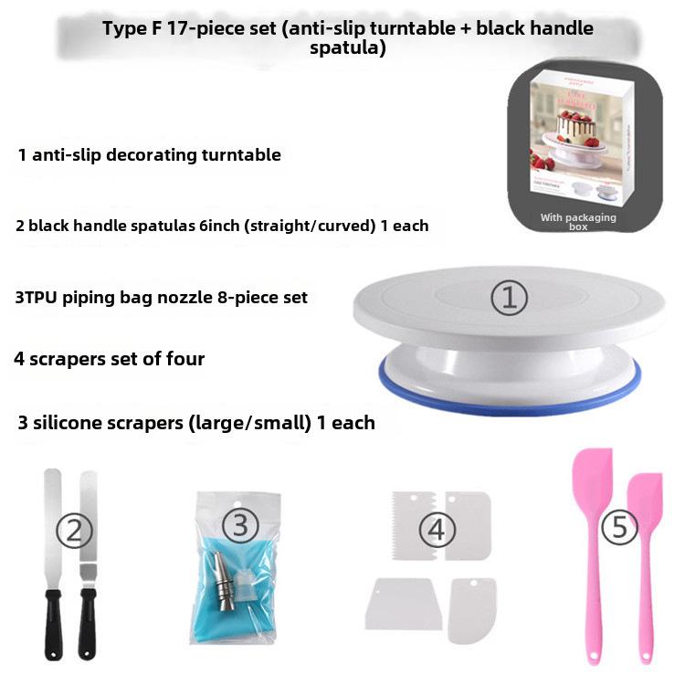 Набор для украшения торта из пшеничной соломы - вращающийся инструмент для выпечки для проектов «сделай сам»