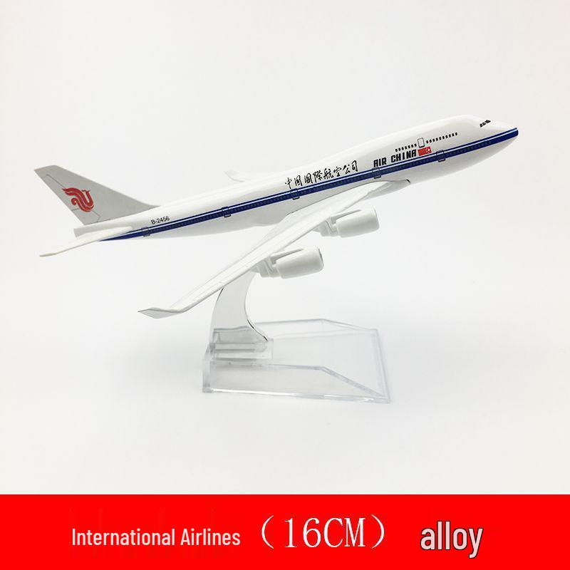 16 см, модель самолета из сплава, игрушка-модель: A320 Sichuan Airlines, China Southern Airlines A380, Air China Boeing B747