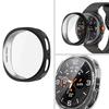 Чехол с защитой экрана для Samsung Galaxy watch 8 44 мм 40 мм Мягкий ТПУ Защитная накладка на экран Всесторонняя защитная рамка Аксессуары
