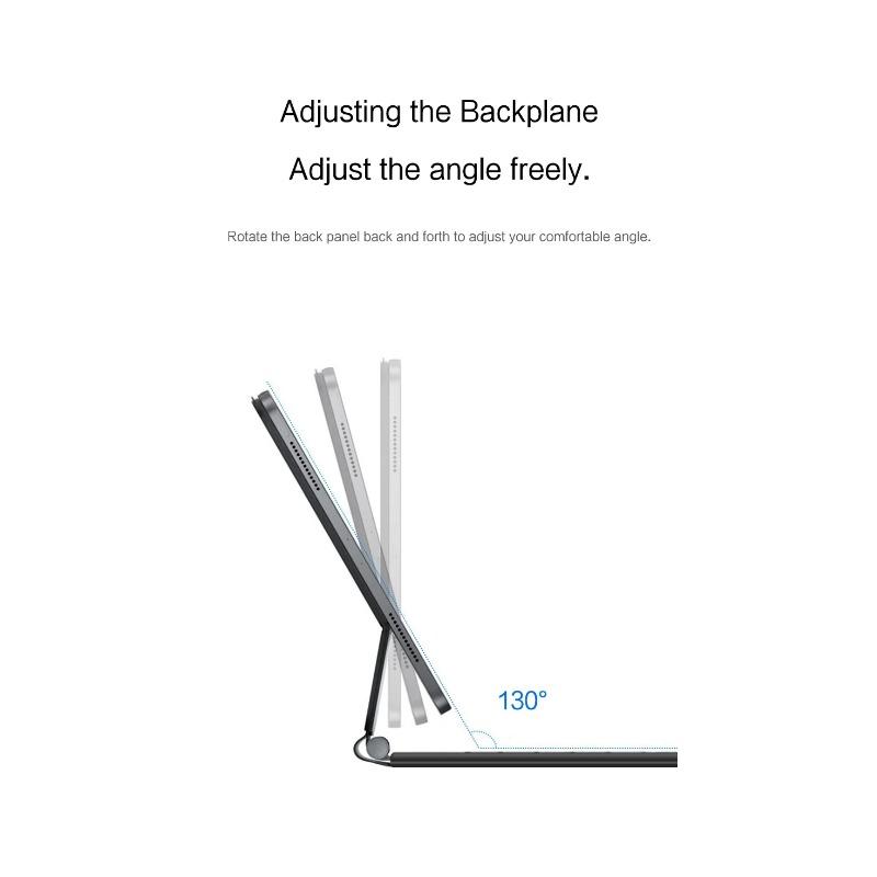 Magic Keyboard for iPad Pro 11 12.9 Air 4 Air 5 for iPad 10th Generation Pro 12.9 6th 5th 4th 3rd Gen Smart Cover Magnetic Case