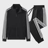 Men's and Women's Striped Sportswear Suit - Casual Spring/Autumn