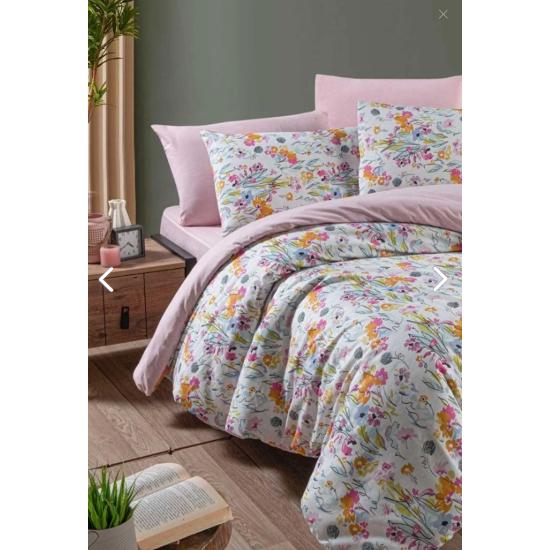 Двойной комплект пододеяльников с простынями на подкладке Lily/простыни на подкладке