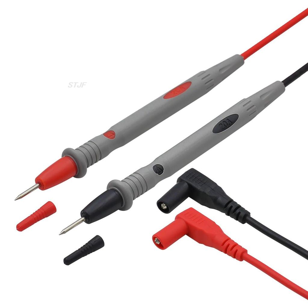 1 пара универсальных щупов для цифровых мультиметров, игольчатых наконечников, измерительных проводов, щупов, щупов, ручек, кабель 20А