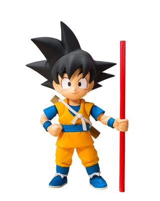 TAMASHII NATIONS Dragon Ball DAIMA Son Goku 70 мм ПВХ ABC окрашенная подвижная фигурка SHFiguarts (мини) -DAIMA- Приблизительно. &