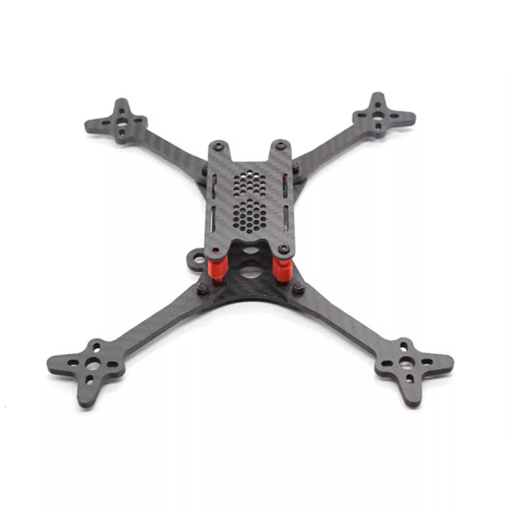 HSKRC Floss 2 Колесная база 215 мм, рычаг 4 мм, комплект рамы из углеродного волокна 3K для гоночного радиоуправляемого дрона FPV