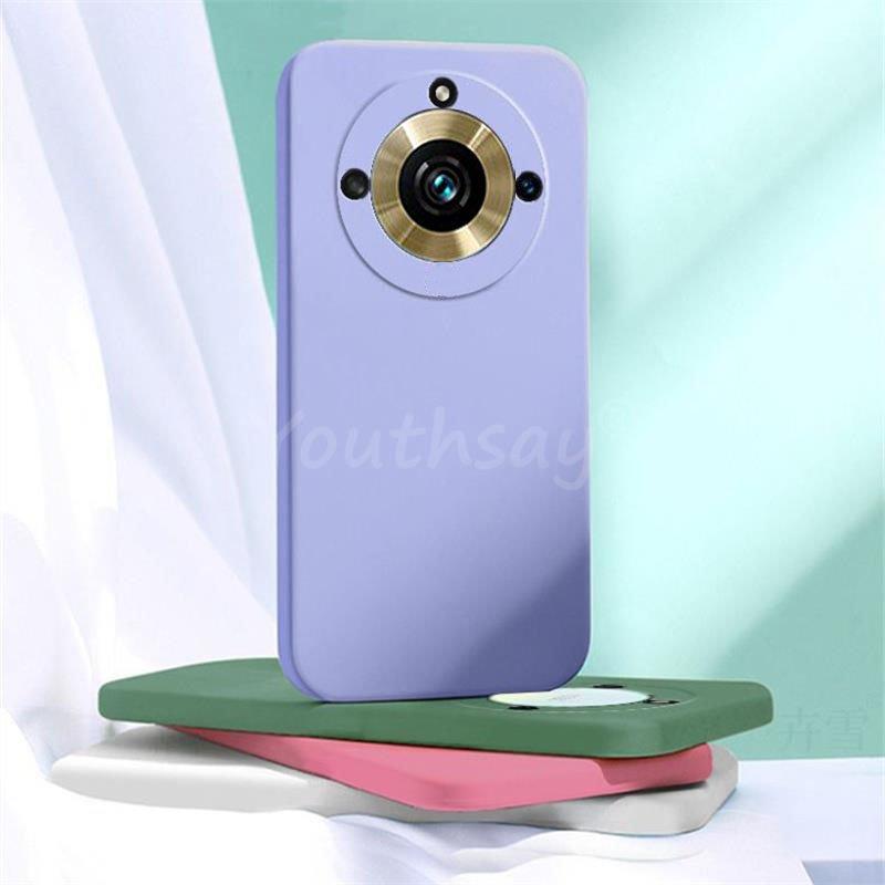 Чехол из жидкого силикона для Redmi A3 Чехол CoverXiaomi Redmi A3 Funda Coque Мягкий ТПУ Защитный Задний Бампер для Телефона Redmi A3