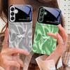 Розовый Алмазный Бабочка Для Samsung A73 72 71 A70 56 55 54 A53 52 51 50 42 A35 A34 33 32 31 26 25 24 23 22 30 стеклянный чехол для телефона
