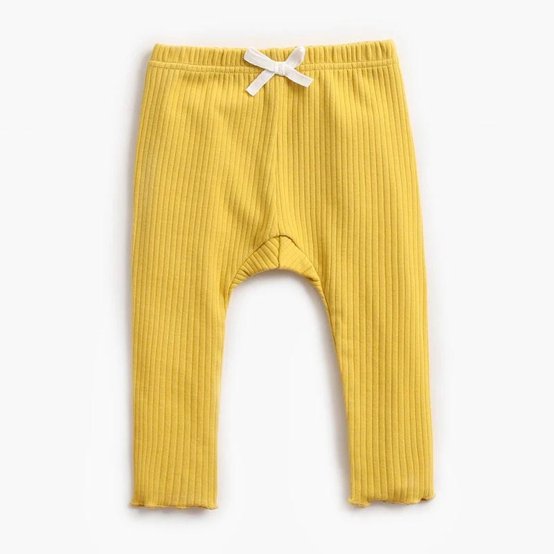 Весенние штаны для новорожденных девочек, повседневные леггинсы, модные детские штаны из полипропилена для девочек, мягкие длинные брюки для маленьких детей, 2023 г.