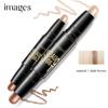 Double-Head Stereo Light and Shadow Concealer Stick Light and Long-lasting Concealer Cream