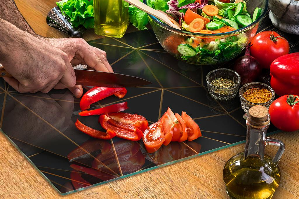 GLASS CUTTING BOARD 45x52 Pattern