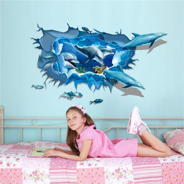 3d термоаппликация дельфины