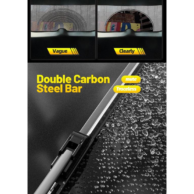 For Mazda CX-9 TB 2007-2015 1set Front & Rear Windshield Wiper Blades Windscreen Wipers 2008 2009 2010 2011 2012 Accessories