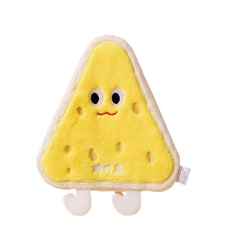 Очаровательное мультяшное двухслойное быстросохнущее полотенце для рук для ванной и кухни