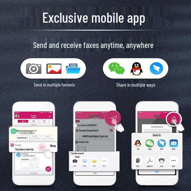 CimFAX Network Fax Machine