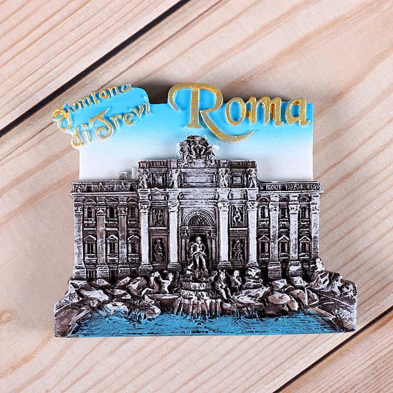 Сувениры для зарубежного туризма Холодильник Италия Швейцария Чили Австрия Вена зарубежный мировой туризм коллекция магнит на холодильник подарок