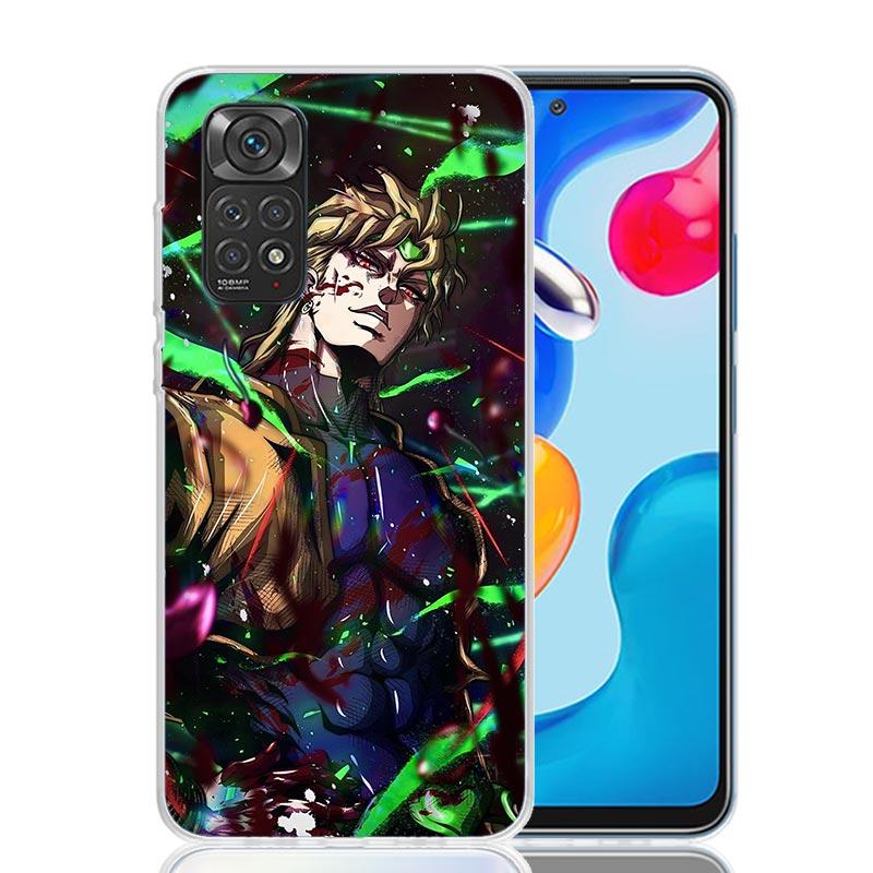 Чехол для телефона JoJo Adventure Dio Diego Brando для Xiaomi Redmi Note 15 14 13 12S 12 Pro Plus 11S 11E 11 11T 10S 10 Арт Мягкий Рисунок