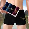 Comfortable Men's Mid-Rise Boxer Briefs: Breathable, Flat-Leg Underpants