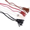 Boho Women Simple Pu Leather Tassel Braided Self-Tie Belt Thin Waist Rope Belt