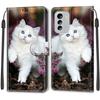 Роскошный окрашенный кожаный чехол для Nokia G60/G21/G11/G20/G10/C12/C22/C32/G42 Защитный чехол-книжка для Nokia 6.3/Nokia C01 Plus/Nokia G310