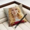 H-Hilary Duff Luck Or Something Throw Pillow Case Sham For 45X45Cm 35X35Cm Square Home Pillowcase Cushion Cover