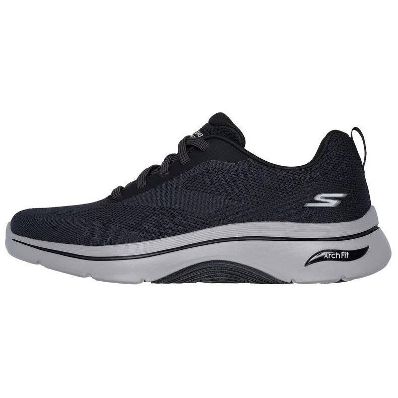 Skechers Go Walk Arch Fit 2.0 Удобные Универсальные Низкие Повседневные Кроссовки Мужские кроссовки Черный 216524-BKGY