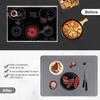 Silicone Stove Top Covers for Electric Stove Heat Resistant Pot Holder Kitchen Drying Mat Waterproof Countertop Protector Dish Drying Pad Kitchen