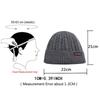 Brand Skullies Beanies Men Winter Hats For Men Cap Women Winter Knitted Hat Male Warm Thick Gorro Bonnet Fur Knit Beanie Hat Cap