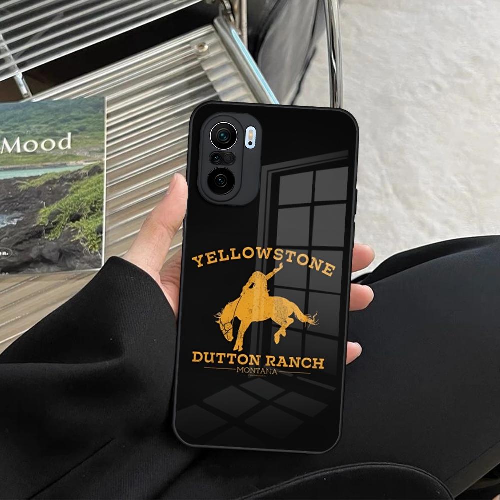 Yellowstone TV Series Phone Case for Xiaomi Redmi Note 14 13 12 11 Ultra Pro Lite 5G toughened glass Cover