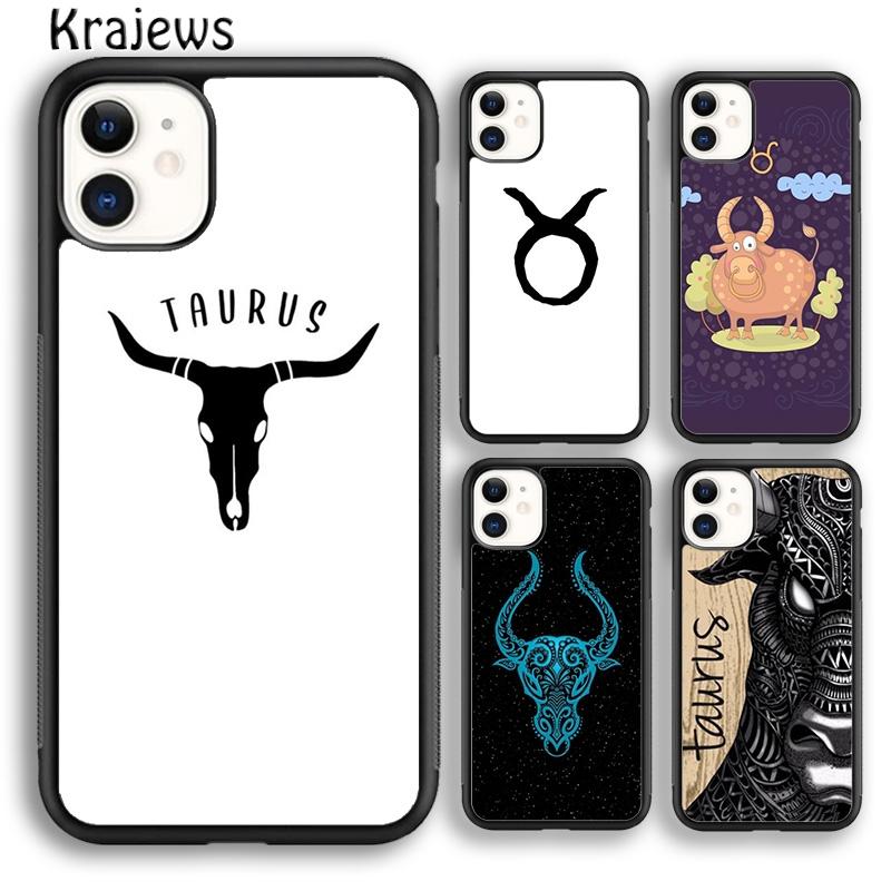Krajews Taurus bull Soft Phone Case Cover For IPhone 18 17 Air 16 15 14 plus 11 12 13 pro max coque Shell Fundas