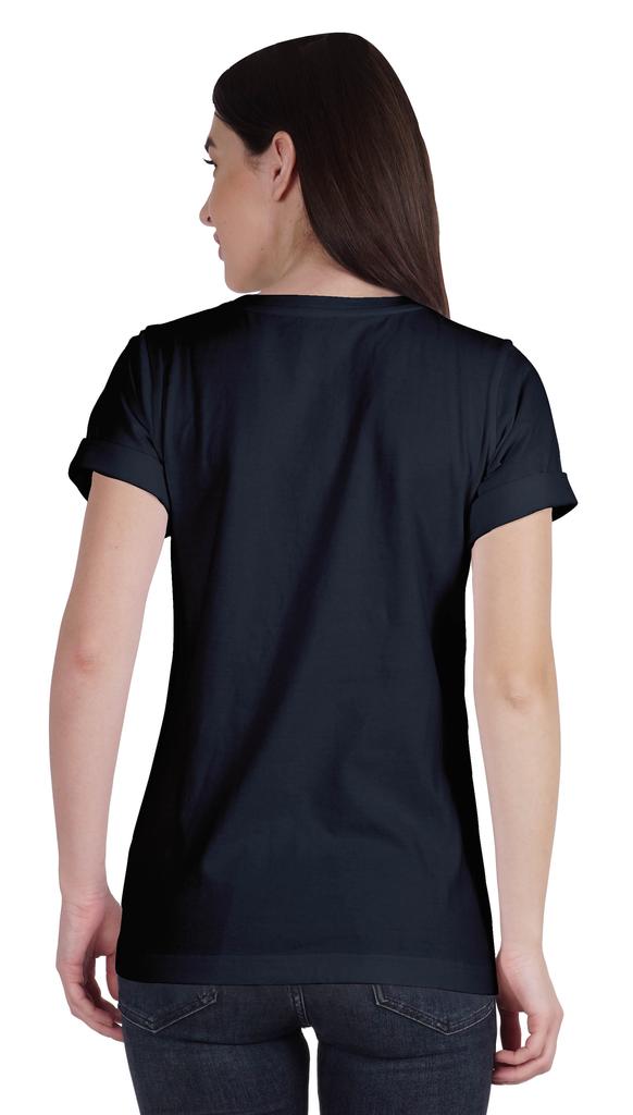 Inkmeso Футболка с круглым вырезом Vaccined Pro Vaccine, хлопковая футболка для женщин