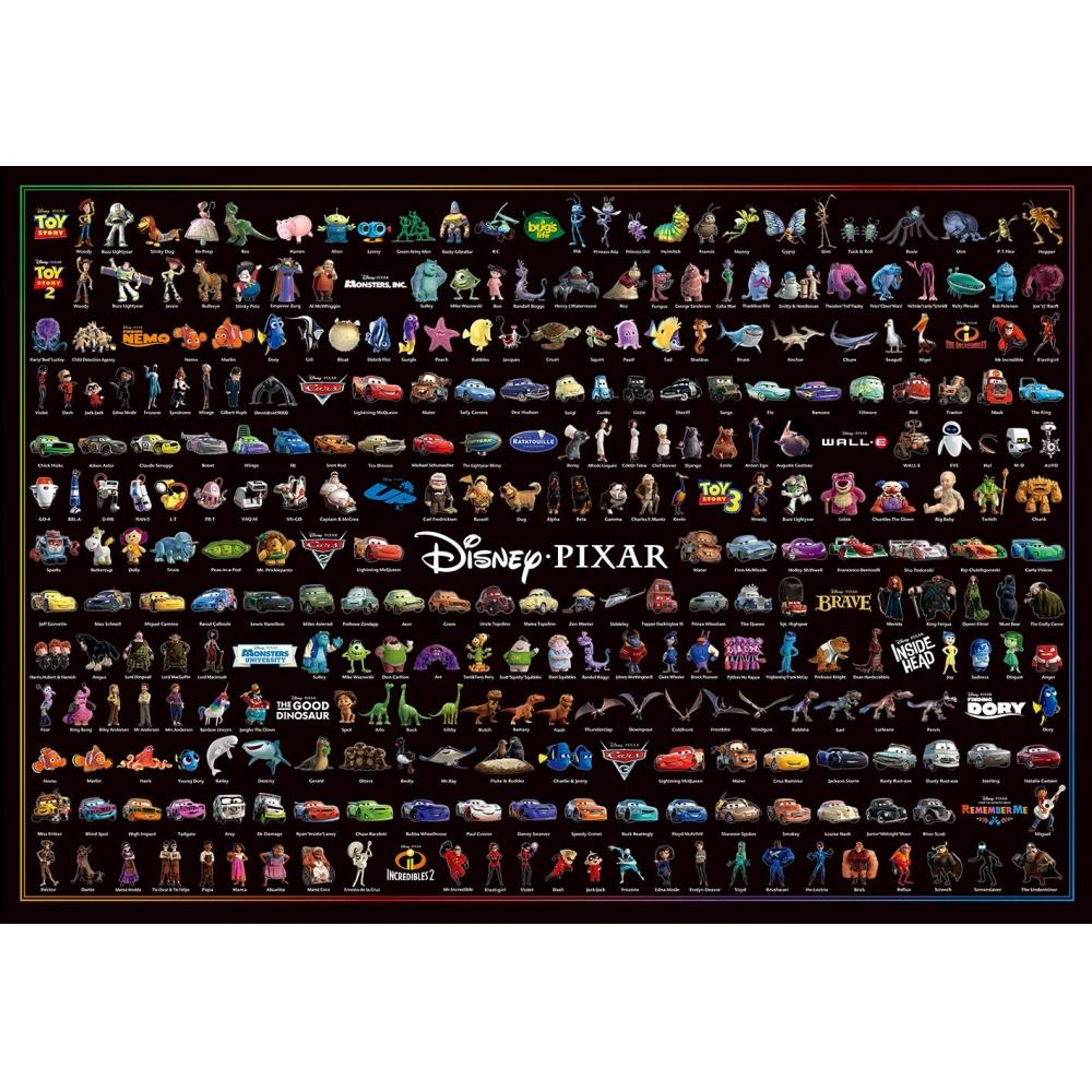 1000 Piece Jigsaw Puzzle DisneyPixar Character Collection (51x73.5cm)