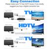 Телевизионная антенна 4K 25 дБ с высоким коэффициентом усиления HD TV DTV Box цифровая европейская вилка 3000 миль усилитель активная внутренняя антенна плоский дизайн